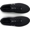 imageUnder Armour Mens Charged Impulse 3 Running Shoe001 BlackBlackMetallic Silver