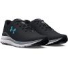imageUnder Armour Mens Charged Impulse 3 Running Shoe004 BlackGravelBlue Surf