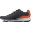 imageUnder Armour Mens Charged Impulse 3 Running ShoePitch GrayOrange BlastOrange Blast
