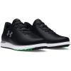 imageUnder Armour Mens Drive Fade Spikeless 2e Golf Shoe001 BlackBlackTitan Gray
