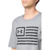 imageUnder Armour Mens Freedom Graphic Short Sleeve TShirt035 Steel Medium Heather   Black