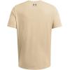 imageUnder Armour Mens Freedom Graphic Short Sleeve TShirt290 Desert Sand   Marine Od Green