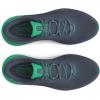imageUnder Armour Mens HOVR Turbulence 2 Running Shoe110 Downpour GrayGravelVapor Green