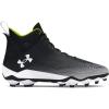 imageUnder Armour Mens Hammer 20 Mc Football Shoe001 BlackWhiteWhite