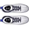 imageUnder Armour Mens Hammer 20 Mc Football Shoe104 WhiteMidnight NavyMidnight Navy