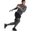 imageUnder Armour Mens HeatGear Armour LeggingsCarbon Heather 090Black
