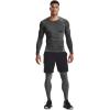 imageUnder Armour Mens HeatGear Armour LeggingsCarbon Heather 090Black