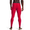 imageUnder Armour Mens HeatGear Armour LeggingsRedWhite