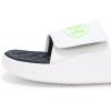 imageUnder Armour Mens Ignite Pro 8 Slide Sandal100 WhiteWhiteHyper Green