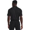 imageUnder Armour Mens Matchplay Golf Polo001 Black   Pitch Gray