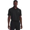 imageUnder Armour Mens Matchplay Golf Polo001 Black   Pitch Gray