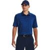 imageUnder Armour Mens Matchplay Golf Polo472 Blue Mirage   Midnight Navy