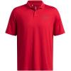 imageUnder Armour Mens Matchplay Golf Polo601 Red   Midnight Navy