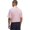imageUnder Armour Mens Matchplay Golf Polo647 Prime Pink   Midnight Navy