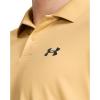 imageUnder Armour Mens Matchplay Golf Polo792 Mesa Yellow   Downpour Gray