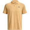 imageUnder Armour Mens Matchplay Golf Polo792 Mesa Yellow   Downpour Gray