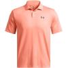 imageUnder Armour Mens Matchplay Golf Polo897 Flare Orange   Midnight Navy