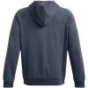 imageUnder Armour Mens Rival Fleece Antler Wordmark Hoodie  UltraSoft CottonBlend Mens Sweatshirt  Hooded Athletic Pullover044 Downpour Gray   Gravel
