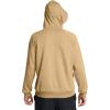 imageUnder Armour Mens Rival Fleece Antler Wordmark Hoodie  UltraSoft CottonBlend Mens Sweatshirt  Hooded Athletic Pullover263 Camel   Coyote