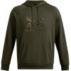 imageUnder Armour Mens Rival Fleece Antler Wordmark Hoodie  UltraSoft CottonBlend Mens Sweatshirt  Hooded Athletic Pullover390 Marine Od Green  
