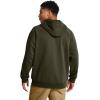 imageUnder Armour Mens Rival Fleece Antler Wordmark Hoodie  UltraSoft CottonBlend Mens Sweatshirt  Hooded Athletic Pullover390 Marine Od Green  