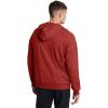 imageUnder Armour Mens Rival Fleece Antler Wordmark Hoodie  UltraSoft CottonBlend Mens Sweatshirt  Hooded Athletic Pullover840 Earthen Orange   Dark Maroon