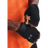 imageUnder Armour Mens Training Half Finger Gloves001 Black  Black  Pitch Gray