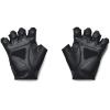 imageUnder Armour Mens Training Half Finger Gloves001 Black  Black  Pitch Gray