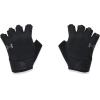 imageUnder Armour Mens Training Half Finger Gloves001 Black  Black  Pitch Gray