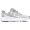 imageUnder Armour UnisexChild Grade School Surge 4 Running Shoe100 Halo GrayWhiteIridescent