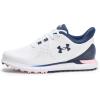imageUnder Armour Womens Drive Fade Spikeless Sneaker101 WhitePrime PinkMidnight Navy