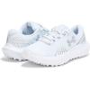 imageUnder Armour Womens Surge Golf Cleat Sneaker100 Distant GrayWhiteMetallic Silver