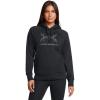 imageUnder Armour  Womens Rival Antler Hoodie001 Black   Castlerock