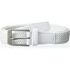 imageUnder Armour Mens Braided Golf Belt100 White   White