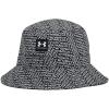 imageUnder Armour Mens Branded Bucket Hat002 Black  White  White