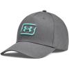 imageUnder Armour Mens Branded Snapback025 Castlerock   Radial Turquoise