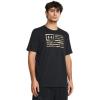 imageUnder Armour Mens Freedom Graphic Short Sleeve TShirt001 Black   Ua Barren Camo