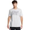 imageUnder Armour Mens Freedom Graphic Short Sleeve TShirt014 Halo Gray   Steel