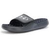 imageUnder Armour Mens Ignite Pro 8 Slide Sandal001 BlackGalaxy BlackBlack
