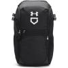 imageUnder Armour UnisexAdult Utility Baseball Backpack Print 036 Steel   Metallic Gold One Size Fits All003 Black   White
