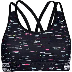 imageUnder Armour Girls HeatGear Armour Novelty Sports BraBlack 001White
