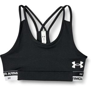 imageUnder Armour Girls HeatGear Armour Novelty Sports BraBlackWhite