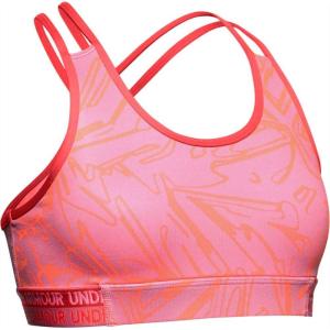 imageUnder Armour Girls HeatGear Armour Novelty Sports BraLipstick 691Rush Red