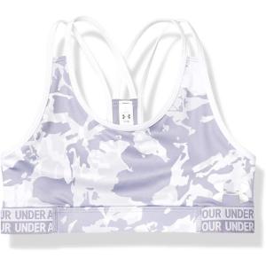 imageUnder Armour Girls HeatGear Armour Novelty Sports BraPurple Dusk 555Black
