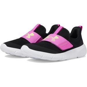 imageUnder Armour Kids Grade School Flash Sneaker002 BlackVivid MagentaMorph Green