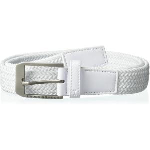 imageUnder Armour Mens Braided Golf Belt100 White   White
