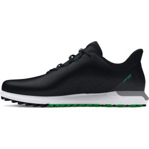 imageUnder Armour Mens Drive Fade Spikeless 2e Golf Shoe001 BlackBlackTitan Gray