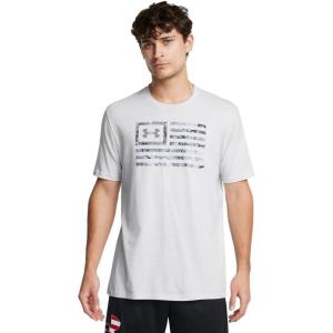 imageUnder Armour Mens Freedom Graphic Short Sleeve TShirt014 Halo Gray   Steel