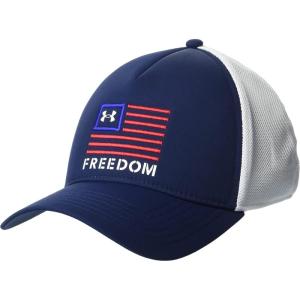 imageUnder Armour Mens Freedom Trucker Hat409 Academy  White  White