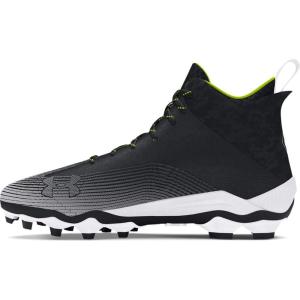 imageUnder Armour Mens Hammer 20 Mc Football Shoe001 BlackWhiteWhite